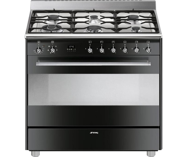 Smeg SNL916MFN fornuis zwart