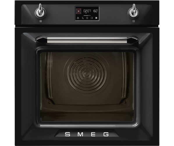 Smeg SOP6902S2PN inbouw combi-stoomoven - zwart