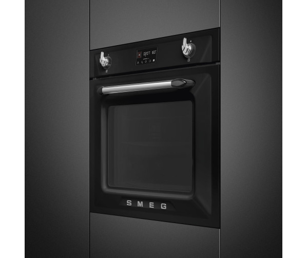 Smeg SOP6902S2PN inbouw combi-stoomoven - zwart