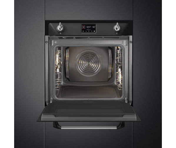 Smeg SOP6902S2PN inbouw combi-stoomoven - zwart