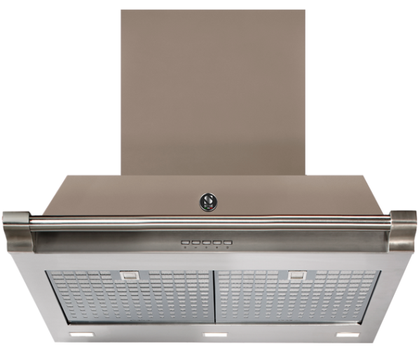 Steel AKL70 wand afzuigkap - Ascot - 70 cm. breed