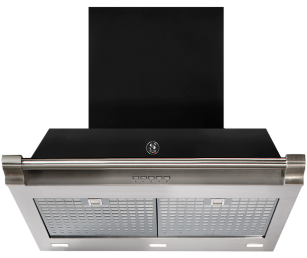 Steel AKL70 wand afzuigkap - Ascot - 70 cm. breed