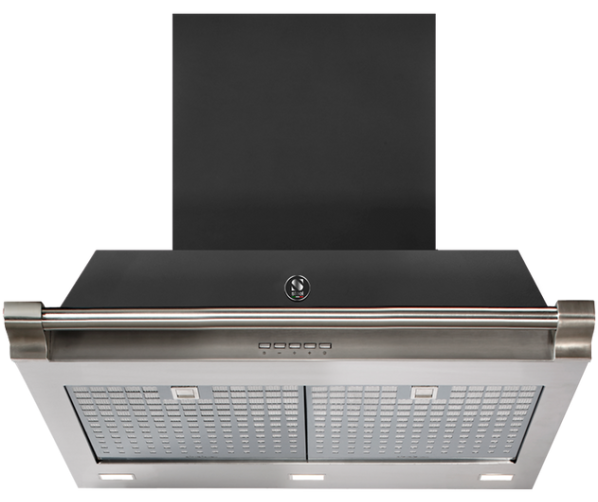 Steel AKL70 wand afzuigkap - Ascot - 70 cm. breed