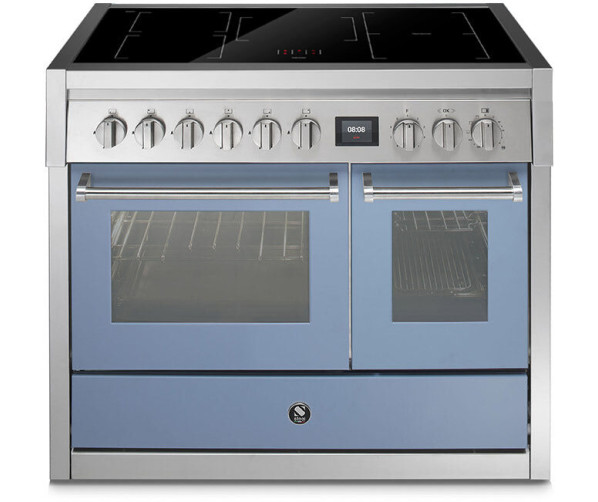 STEEL GENESI GQ10SF-5FI CELESTE fornuis - 100 cm breed