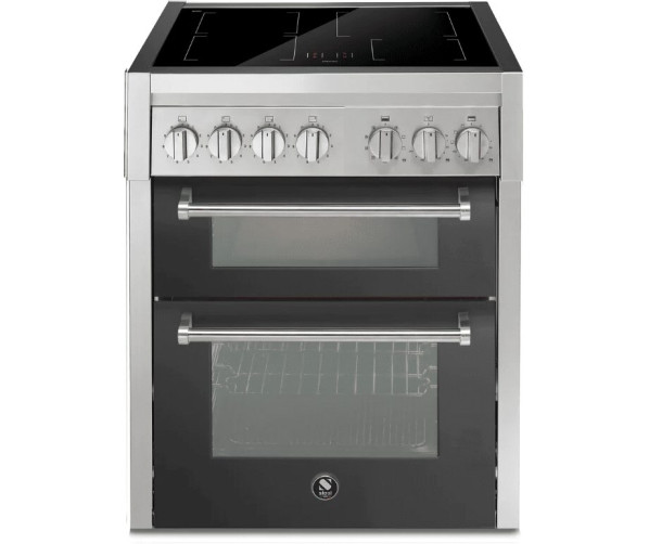 STEEL GENESI GQ7SF-4I ANTRACIET fornuis - 70 cm breed