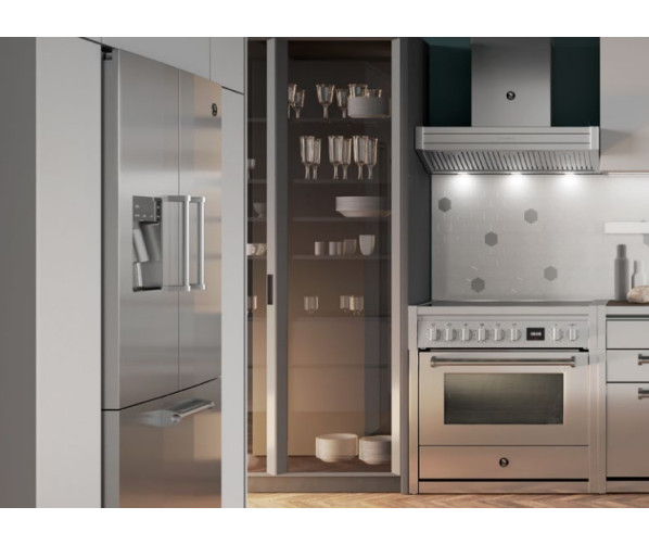 Steel GQ9S-5FI Genesi inductie fornuis met combi-stoomoven