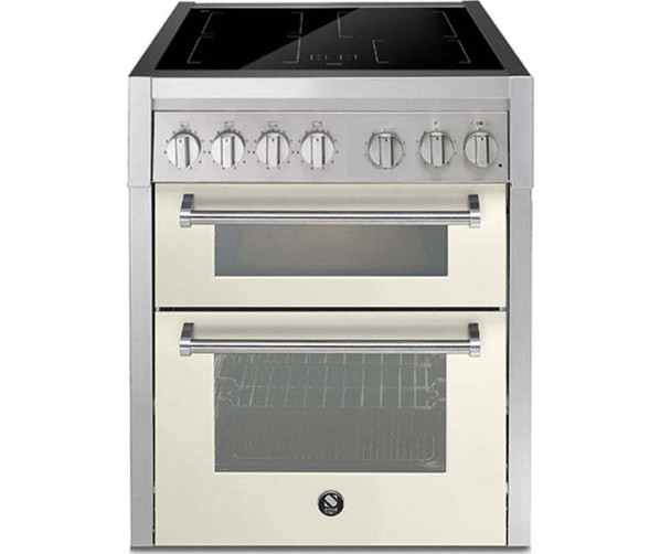 Steel GQ7SF-4I inductie fornuis met dubbele oven - 70 cm breed