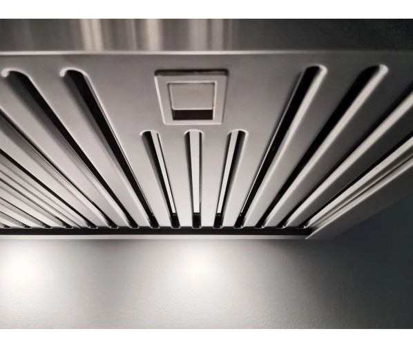 Steel GQK120 Genesi wand afzuigkap - 120 cm breed