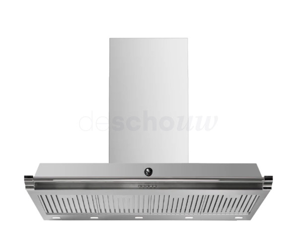 Steel AKL120 wand afzuigkap - Ascot - 120 cm. breed