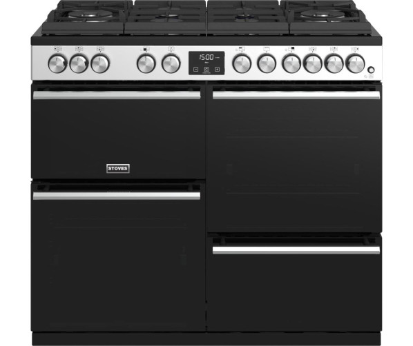 Stoves Precision DX S1000DF GTG EU SS rvs fornuis