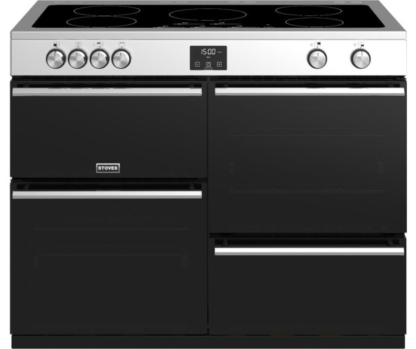 Stoves Precision DX S1100Ei SS rvs inductie fornuis