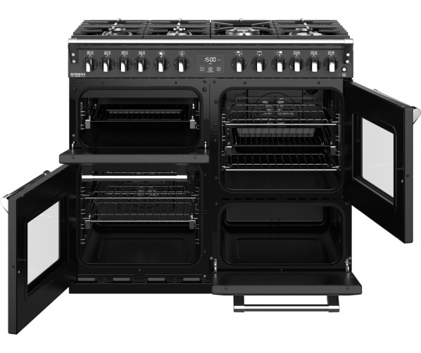 Stoves RICHMOND S1000 DF deluxe antraciet-mat fornuis