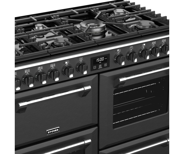 Stoves RICHMOND S1000 DF deluxe antraciet-mat fornuis