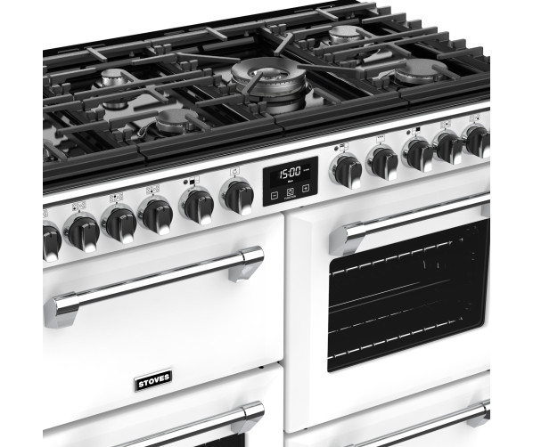 Stoves RICHMOND S1000 DF Deluxe Icy White fornuis