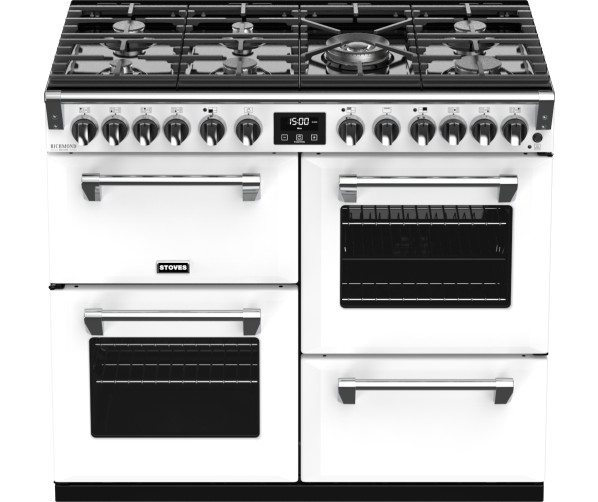 Stoves RICHMOND S1000 DF Deluxe Icy White fornuis