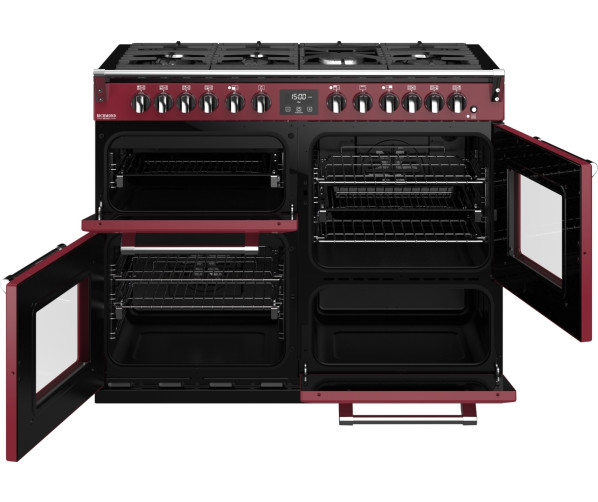 Stoves RICHMOND S1100 DF Deluxe Chili Red fornuis