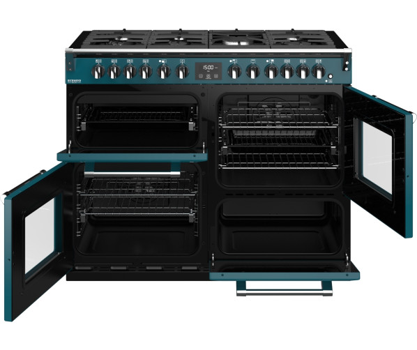 Stoves RICHMOND S1100 DF Deluxe Kingfisher Teal fornuis