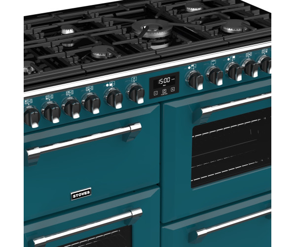 Stoves RICHMOND S1100 DF Deluxe Kingfisher Teal fornuis