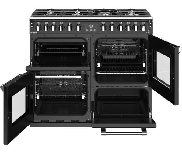 Stoves RICHMOND S1100 DF Deluxe Zwart fornuis