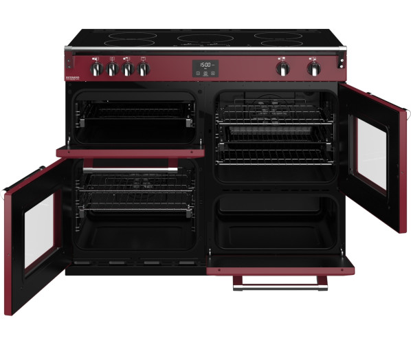 Stoves RICHMOND DX S1100 EI Chili Red inductie fornuis