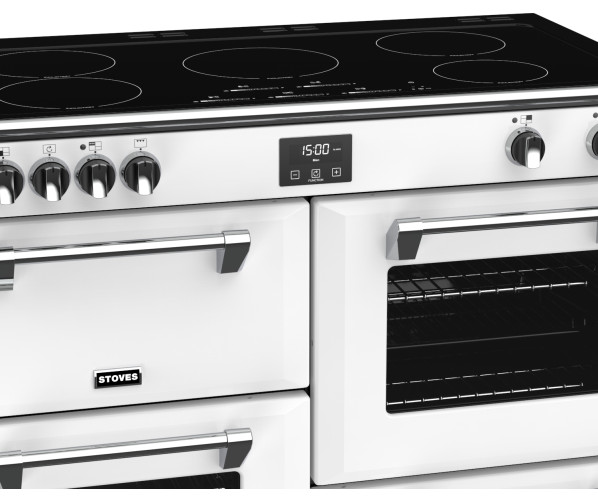 Stoves RICHMOND DX S1100 EI Icy White inductie fornuis