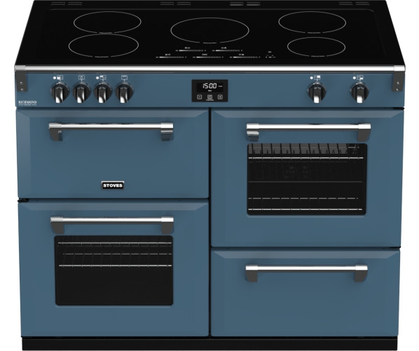 Stoves RICHMOND DX S1100 EI Thunder Blue inductie fornuis