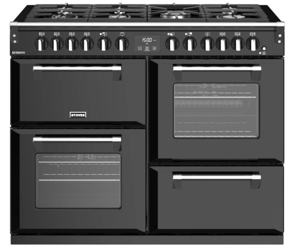 Stoves RICHMOND S1100 Ei MK22 BK zwart gasfornuis