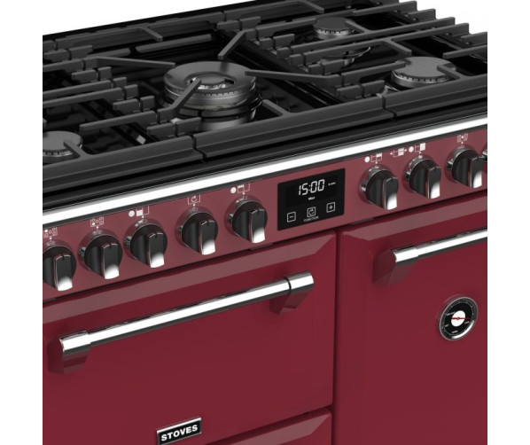 Stoves RICHMOND S900 DF Deluxe Chili Red fornuis