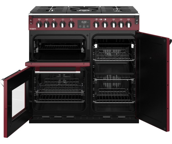 Stoves RICHMOND S900 DF Deluxe Chili Red fornuis