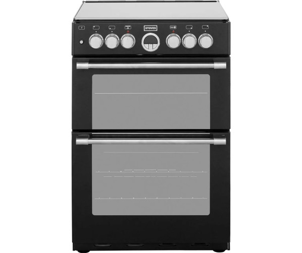 Stoves STERLING 600 DF EU ZWART fornuis - 60 cm. breed