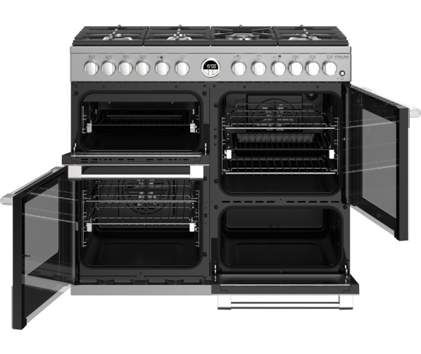 Stoves STERLING S1000 DF Deluxe RVS fornuis