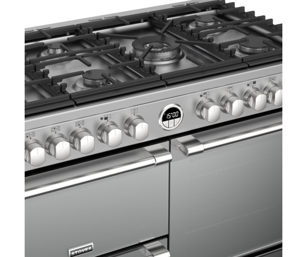 Stoves STERLING S1000 DF Deluxe RVS fornuis