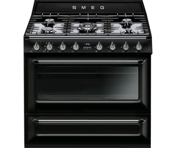 Smeg TR90NNL fornuis zwart