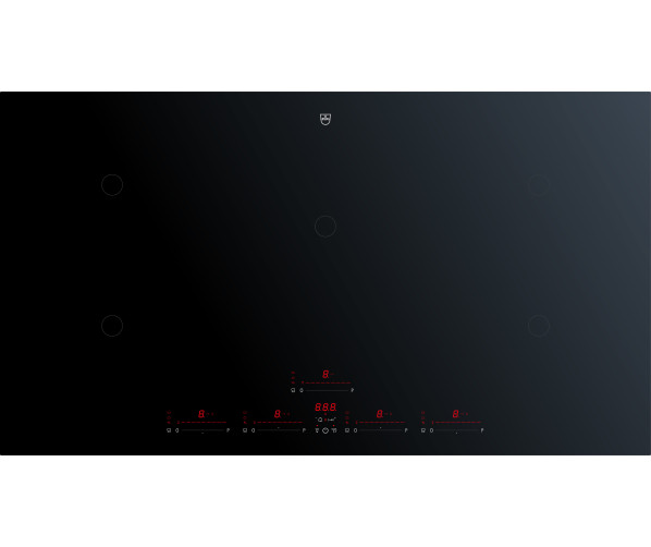 V-Zug CookTop V6000 I905 inductie kookplaat - 90 cm.