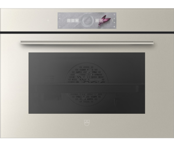 V-Zug Combair V6000 45P inbouw oven met pyrolyse - pearl spiegelglas