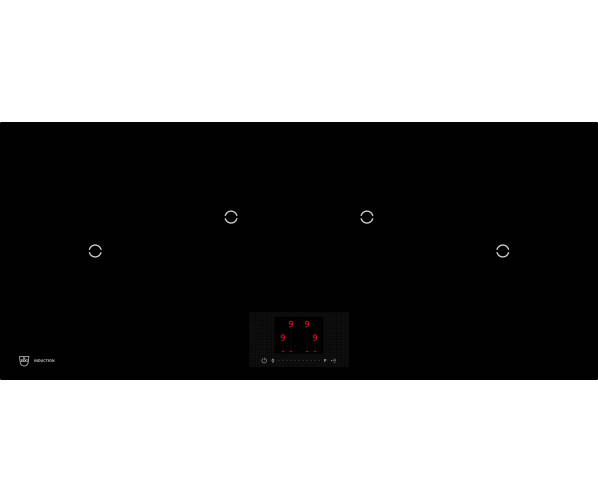 V-Zug GK46TIMPSZ inductie kookplaat - panorama design