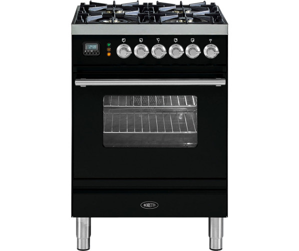 Boretti VP64ZW fornuis zwart