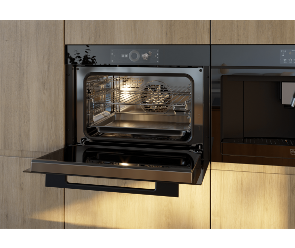V-Zug Steamer V4000 45 Zwart Glas inbouw stoomoven
