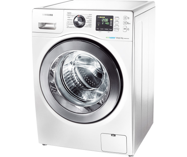 De SAMSUNG wasdroogcombinatie WD806P4SAWQ is voorzien van een 8 kg. grote trommel. 