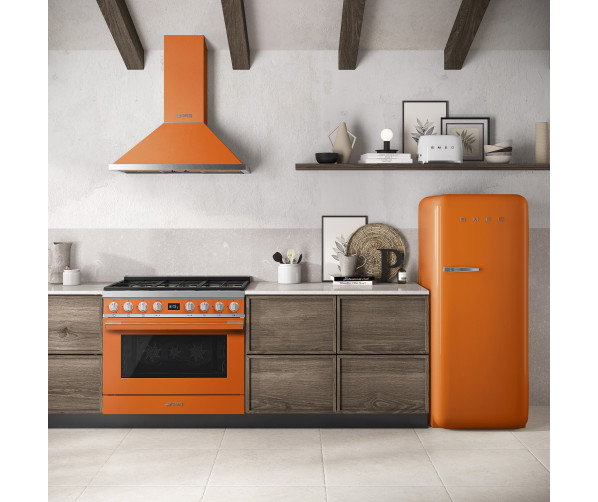 Smeg KPF9OR afzuigkap oranje