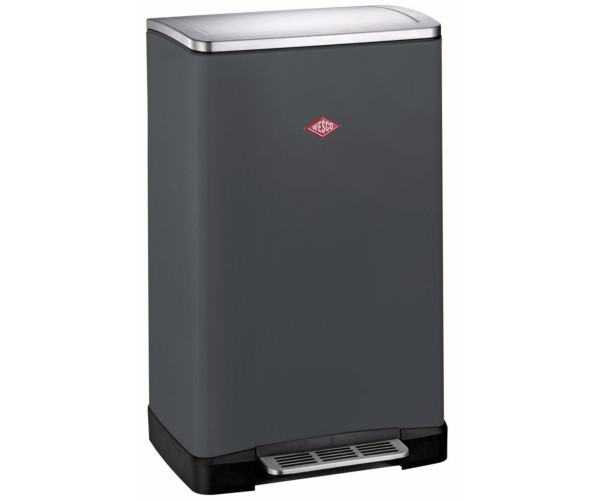 Wesco Big Double Boy, Grafiet Mat 8011698 afvalbak - 