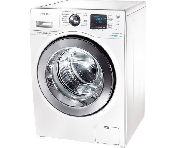 De WF80F7E6P6W is uitgevoerd met de SAMSUNG Eco Bubble techniek
