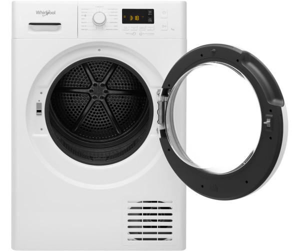 De Whirlpool FTNL M11 72Y heeft een rechtsdraaiende deur