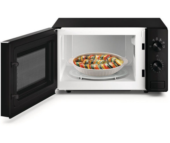 Foto van de Whirlpool MWP101B uitgevoerd met draaideur en voorzien van een inhoud van 20 liter