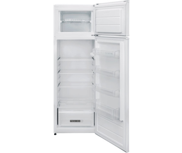Foto van de binnenzijde van de Whirlpool W55TM 6110 W dubbeldeurs koelkast