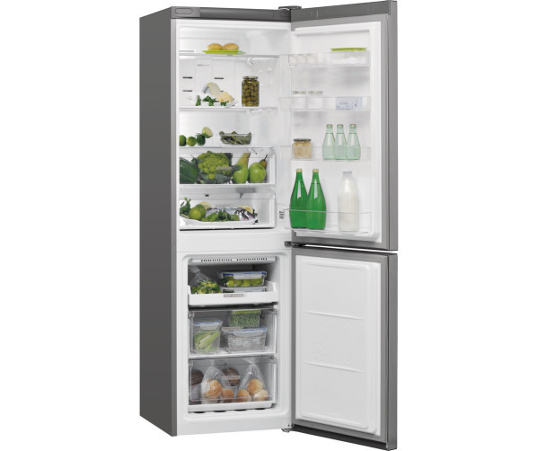 De Whirlpool W7 821O OX heeft een praktische indeling met leggers van veiligheidsglas.