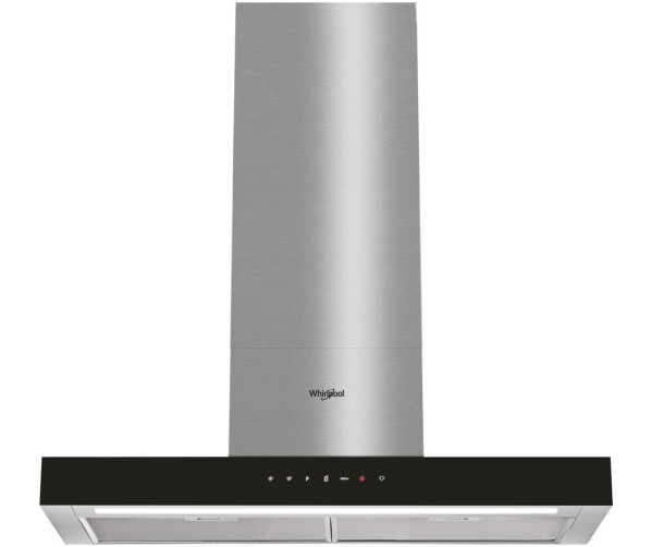 Whirlpool WHBS62FLTK wand zwart afzuigkap