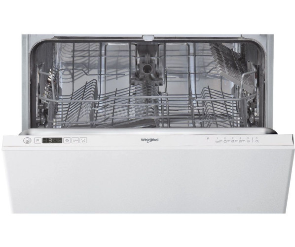 De WIC3B19 is een volledig geintegreerde vaatwasser met bedieningspaneel bovenop de rand