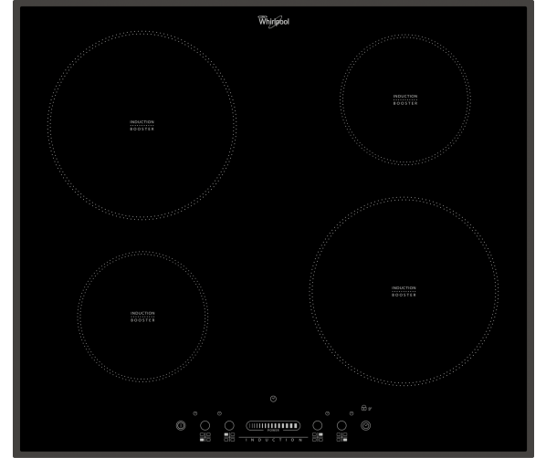 Whirlpool ACM806BA inductie kookplaat