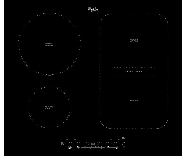 Whirlpool ACM808NE inductie kookplaat